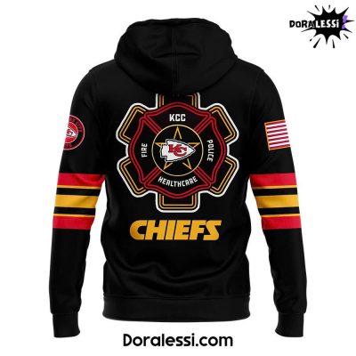 Kansas City Chiefs x 2024 Firefighter Appreciation Night Premium Limited Hoodie