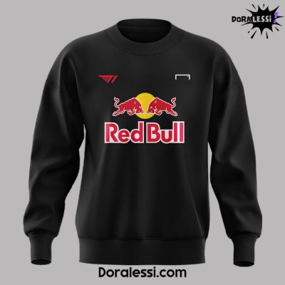 League of Legends X T1 Red Bull League of Its Own T1 Black Sweatshirt