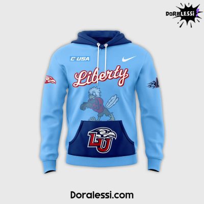 Liberty Flames Game 12 Premium Blue Hoodie