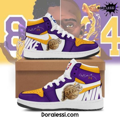 Los Angeles Lakers Kobe Bryant Air Jordan 1 Sneaker