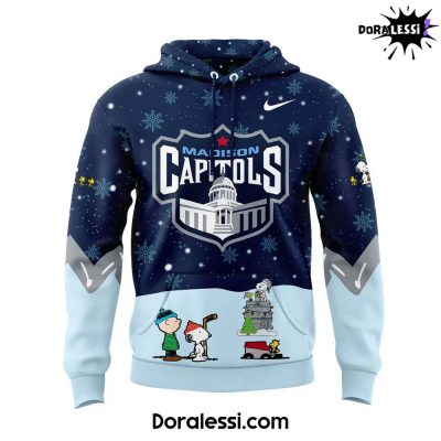 Madison Capitols Peanuts Holiday Speciality X Snoopy Hoodie