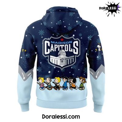 Madison Capitols Peanuts Holiday Speciality X Snoopy Hoodie