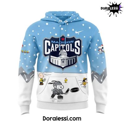 Madison Capitols Peanuts X Snoopy Blue Hoodie