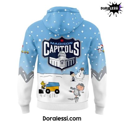 Madison Capitols Peanuts X Snoopy Blue Hoodie