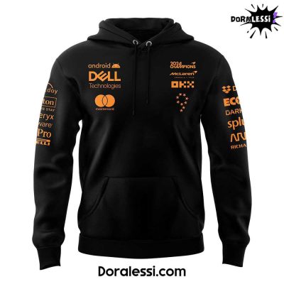 McLaren Formula 1 Constructor Champion Black Hoodie