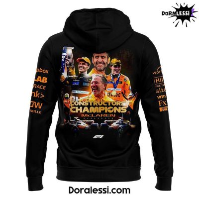 McLaren Formula 1 Constructor Champion Black Hoodie