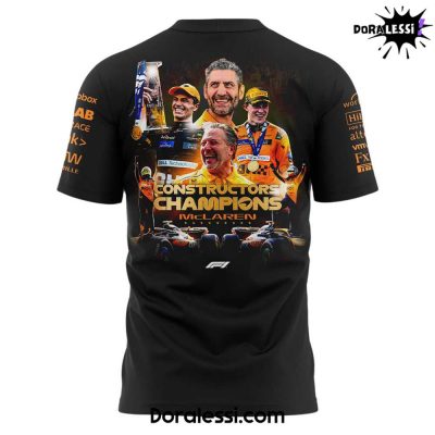 McLaren Formula 1 Constructor Champion Black Shirt