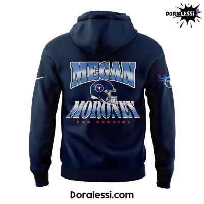 Megan Moroney x Tennessee Titans Emo Gowgirl Blue Hoodie