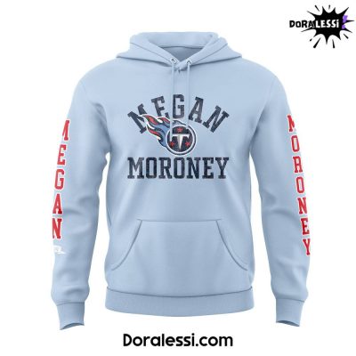 Megan Moroney x Tennessee Titans Luv Ya Blue Gray Hoodie