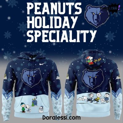 Memphis Grizzlies Peanuts & Snoopy  Hoodie