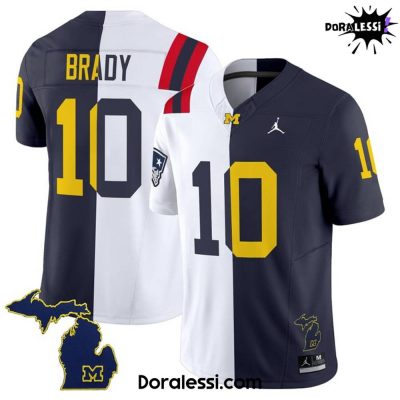 Michigan Wolverines Split Vapor Limited Football Jersey