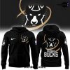 Milwaukee Bucks Mascot Logo Green Hoodie