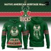 Milwaukee Bucks Native American Heritage Night Limited Edition Green Sweatshirt