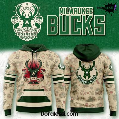 Milwaukee Bucks x 2025 All Star Premium Limited Hoodie