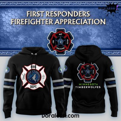 Minnesota Timberwolves x 2024 Firefighter Appreciation Night Premium Limited Hoodie