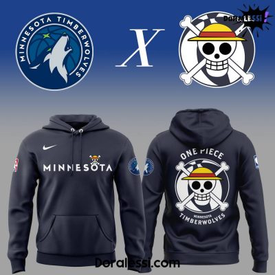 Minnesota Timberwolves x One Piece Hoodie