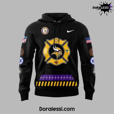 Minnesota Vikings 2024 First Responders Day Premium Limited Hoodie