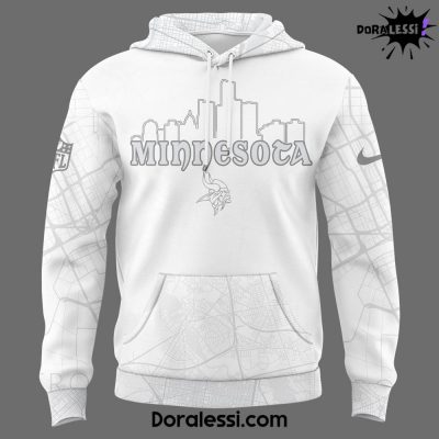 Minnesota Vikings Limited Edition All White Hoodie