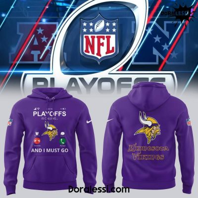 Minnesota Vikings NFL Playoffs Is Calling And I Must Go Purple Hoodie