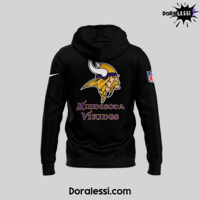 Minnesota Vikings X Andrew Van Ginkel Black Hoodie