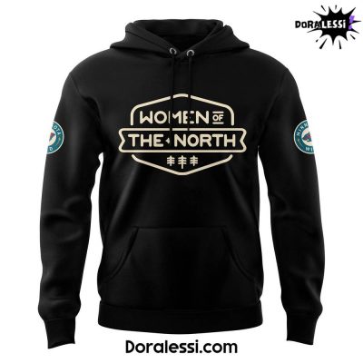 Minnesota Wild 2025 Women of the North Night Premium Black Hoodie