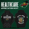 Minnesota Wild x 2025 Law Enforcement Appreciation Night Premium Limited Black Hoodie