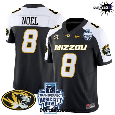 Missouri Tigers 2024 Music City Bowl Vapor Limited Black Football Jersey