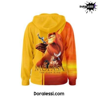 Mufasa The Lion King Yellow Hoodie