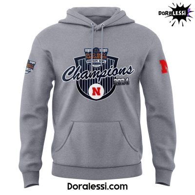 Nebraska Cornhuskers Bad Boy Mowers Pinstripe Bowl Champions Gray Hoodie