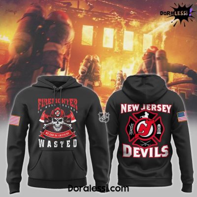 New Jersey Devils 50 Well Trained We Can Do Anything Black Hoodie