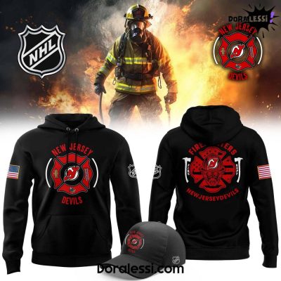 New Jersey Devils x Firefighter Appreciation Night Premium Limited Hoodie