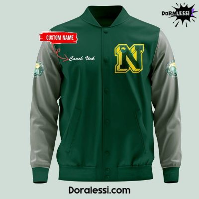 Norfolk State Football ” Coach Vick ” Custom Baseball Jacket