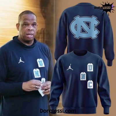 North Carolina Tar Heels Coach Hubert Davis Sweatshirt