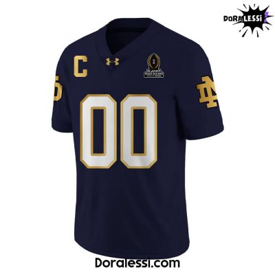 Notre Dame Fighting Irish Playoff 1st Round All Fight Custom Football Jersey