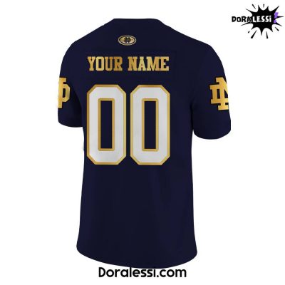 Notre Dame Fighting Irish Playoff 1st Round All Fight Custom Football Jersey