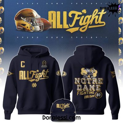 Notre Dame Fighting Irish Playoff 1st Round All Fight Hoodie