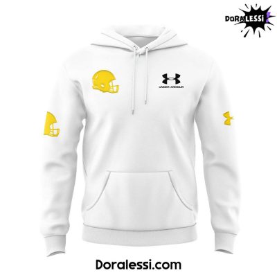 Notre Dame Football X Coach Marcus Freeman White Hoodie