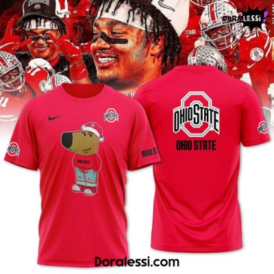 Ohio State Buckeyes Just Some Chill Guys Red Tee