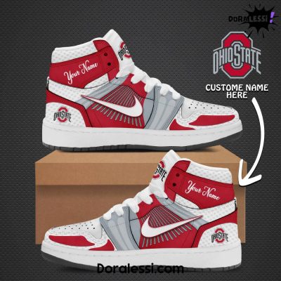 Ohio State Buckeyes Limited Custom Air Jordan 1 Sneaker