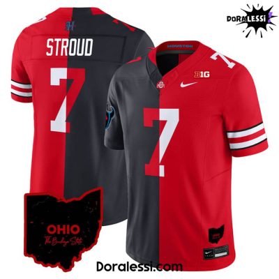 Ohio State Buckeyes Split Vapor Limited Football Jersey