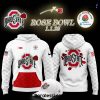 Ohio State Buckeyes x Rose Bowl Game White Zip Hoodie