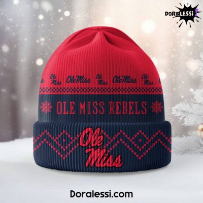 Ole Miss Rebels Knitted Hat