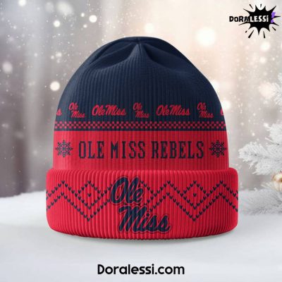 Ole Miss Rebels Knitted Hat