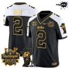 Notre Dame Fighting Irish NCAA Sugar Bowl Gold Patch Vapor Custom Football Jersey