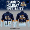 Omaha Lancers Peanuts X Snoopy Blue Baseball Jacket