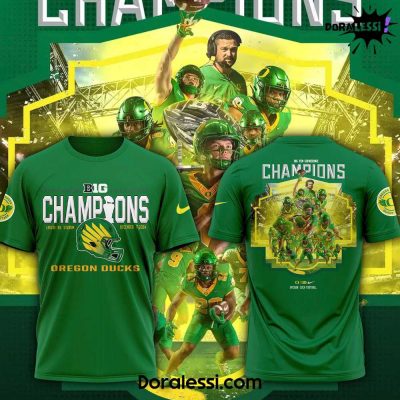 Oregon Ducks 2024 Big Champions Tee