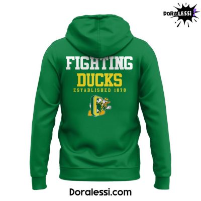 Oregon Ducks Against The World Green Hoodie