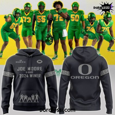 Oregon Ducks Joe Moore Award 2024 Winner Hoodie