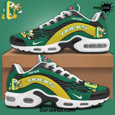 Oregon Ducks NCAA Limited Edition Custom Air Max Plus Sneakers