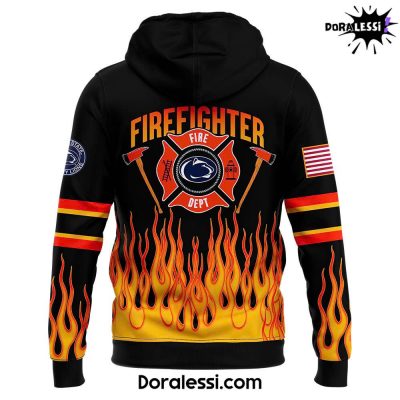 Penn State Football NCAA Firefighter Appreciation Night Black Hoodie